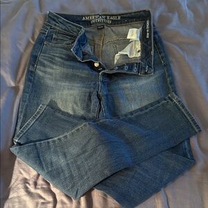 American Eagle Blue Jeans size 0 regular Vintage Hi-Rise